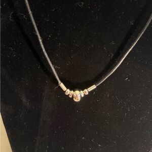 Elegant Silver Bead Necklace